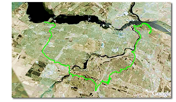 Poets' Pathway, Ottawa, Ontario| Pathway Map